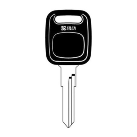 SILCA HU49BP CHIAVE AUTO TESTA PLASTICA ACCIAIO