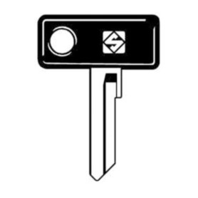 SILCA ZD9P CHIAVE AUTO TESTA PLASTICA ACCIAIO