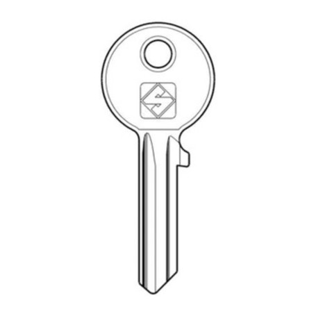 SILCA WA3R CHIAVE PROFILO OTTONE