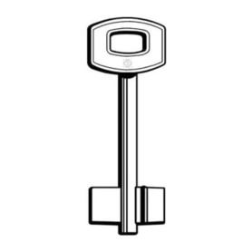 SILCA S CHIAVE DOPPIA MAPPA OTTONE