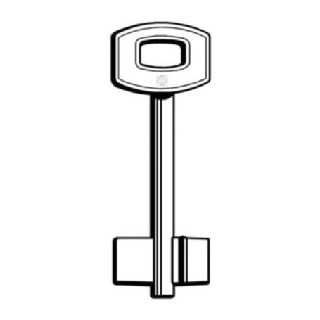 SILCA S CHIAVE DOPPIA MAPPA OTTONE