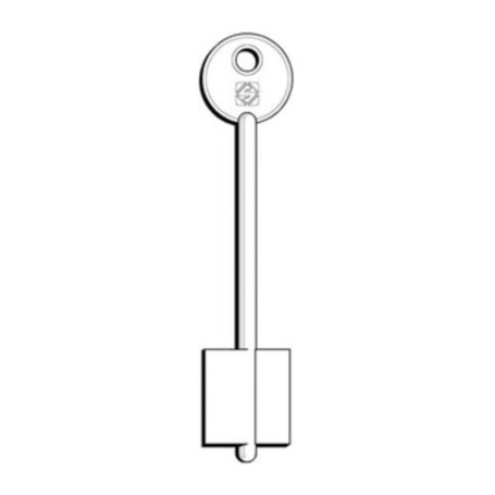 SILCA ALLT CHIAVE DOPPIA MAPPA OTTONE