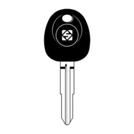 SILCA HYN10TE CHIAVE TRANSPONDER VUOTA OTTONE