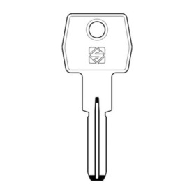 SILCA AGB5 CHIAVE PUNZONATA OTTONE