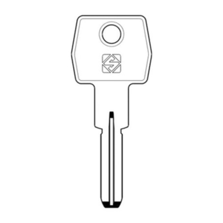 SILCA AGB5 CHIAVE PUNZONATA OTTONE