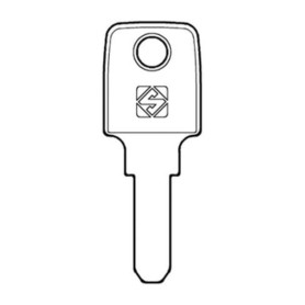 SILCA MER39 CHIAVE PUNZONATA OTTONE