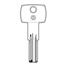 SILCA AGB9 CHIAVE PUNZONATA OTTONE