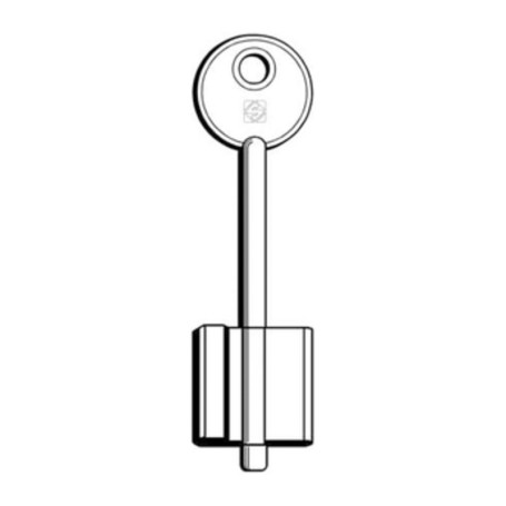 SILCA RLC CHIAVE DOPPIA MAPPA OTTONE