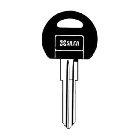 SILCA NE38AP CHIAVE AUTO TESTA PLASTICA ACCIAIO