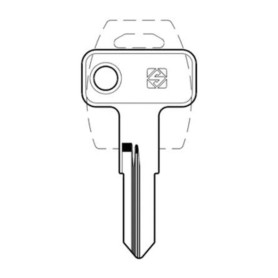 SILCA MER34R CHIAVE PROFILO ACCIAIO