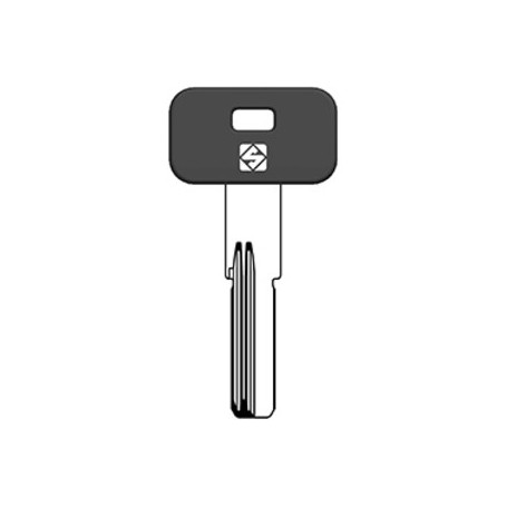 SILCA IBF5RP CHIAVE PUNZONATA TESTA PLASTICA OTTONE