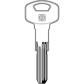 SILCA YA118SMD CHIAVE PUNZONATA OTTONE