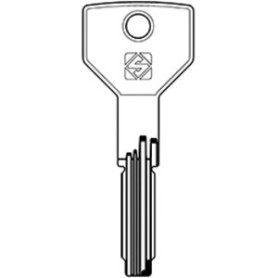 SILCA CS197 CHIAVE PUNZONATA OTTONE