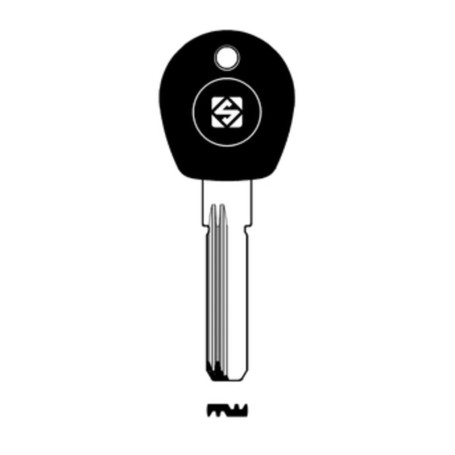 SILCA MO1RP CHIAVE PUNZONATA OTTONE