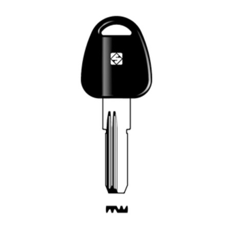 SILCA PT6RP CHIAVE PUNZONATA OTTONE