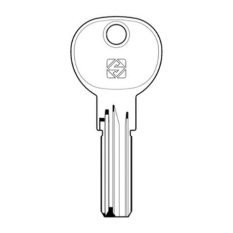 SILCA IE14 CHIAVE PUNZONATA OTTONE