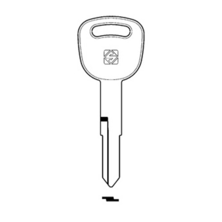 SILCA KYM2RP CHIAVE AUTO TESTA PLASTICA ACCIAIO