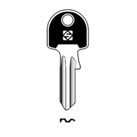 SILCA UL052SLSL CHIAVE PROFILO SLIM COLOR OTTONE