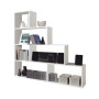 KIT LIBRERIA KLUM 145X29XH145 CM BIANCO