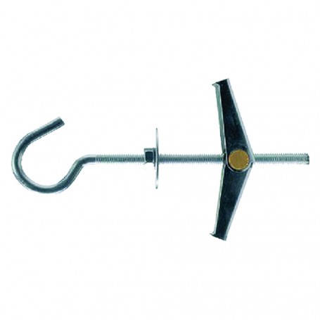 ANCORA ACCIAIO 'DE' DE2 - ø foro 14 mm - vite M 4 x  75
