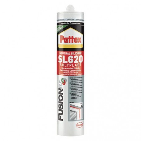 SILICONE NEUTRO PER EDILIZIA E SERRAMENTI 'SOLYPLAST' ml 300 - trasparente