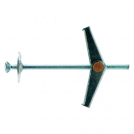 ANCORA ACCIAIO 'DE' DE1 - ø foro 14 mm - vite M 4 x  80