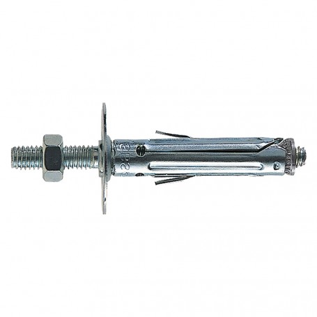 TASSELLO ACCIAIO CON DOPPIA VITE 'SBS  9/5' M6  Ø   9 x 45 mm