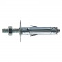 TASSELLO ACCIAIO CON DOPPIA VITE 'SBS  9/5' M6  Ø   9 x 45 mm