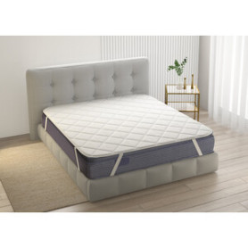 TOPPER TRAPUNTATO C\ELASTICO 2 POSTI IRGE TOPPER TRAPUNTATO C\ELASTICO 2 POSTI IRGE