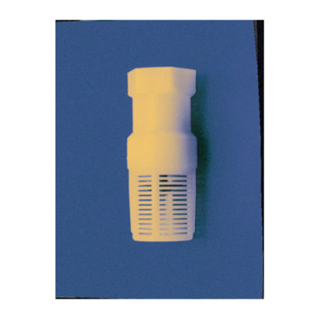 VALVOLA DI FONDO NYLON C\FILTRO 1.1\4*