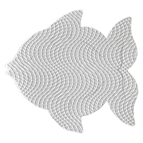 TAPPETO ANTISCIVOLO  FISH  8 pz