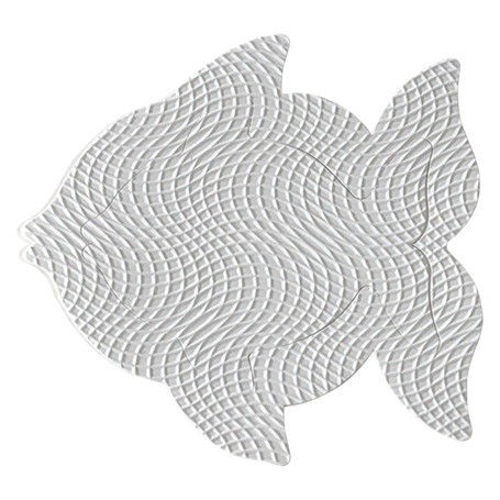 TAPPETO ANTISCIVOLO  FISH  8 pz