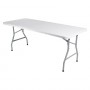 TAVOLO PIEGHEVOLE 'CATERING' cm 180 x 75 H 74 cm - col.bianco