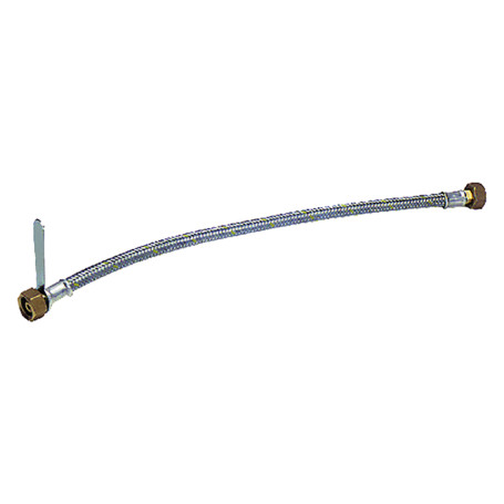 FLESSIBILE TRECCIATO PER CENTRALINE GAS 1/2 FF cm 50 - pz.1