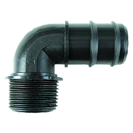 RACCORDO A 90 CON FILETTO MASCHIO M 16 x 1/2 - pz 6