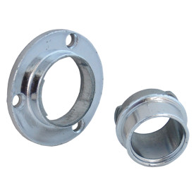 REGGITUBO A GHIERA SMONTABILE PER TUBO TONDO  diametro  mm 18 - pz. 2