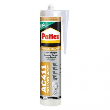 SILICONE ACRILICO PER LEGNO E PARQUET 'PATTEX AC411' ml 300 - Pino