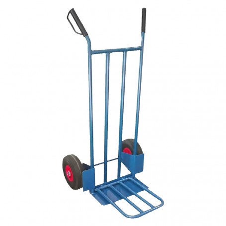 CARRELLO PORTASACCHI CON PALA RIBALTABILE con pala ribaltabile