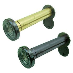 SPIONCINO MODELLO  RING  mm 80/120 - ottone lucido pz.1