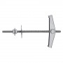 ANCORA A SOFFITTO ACCIAIO CON BARRA E DOPPIO DADO 'KDD4'  M4 x  95 mm