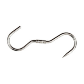 GANCIO INOX P\MACELLAIO GIREVOLE 240 X 10 MM