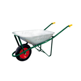 CARRIOLA C\VASCA ZINCATA PESANTE DA MONTARE