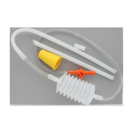 TRAVASATORE A POLMONE C\RUBINETTO A FARFALLA