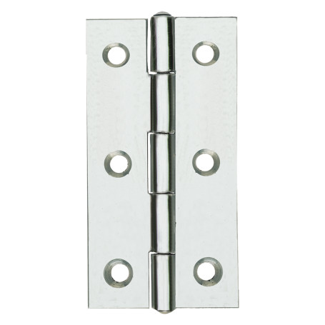 CERNIERA IN ACCIAIO INOX ART.120IN mm. 40 x 26 - pz. 2