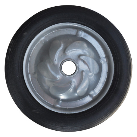 RUOTA PIENA PER BETONIERA  diametro  23 cm - larghezza 4