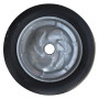 RUOTA PIENA PER BETONIERA  diametro  23 cm - larghezza 4