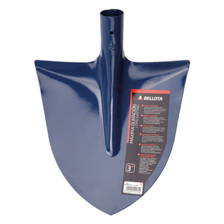 BADILE A PUNTA senza manico - con spalla