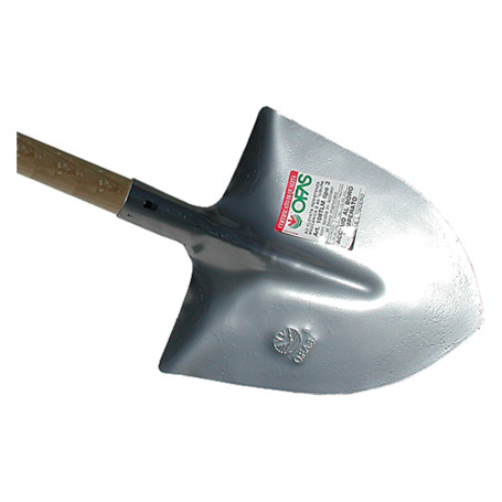 BADILE A PUNTA  PROFESSIONAL  con manico - n.00 con spalla