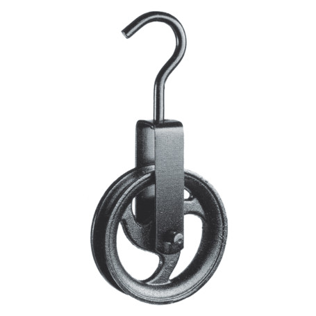 CARRUCOLA IN GHISA  diametro  140