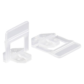 BASE LIVELLANTE  3D  CON FERITOIA PER CUNEO H. mm 12 - cf. 250 pz